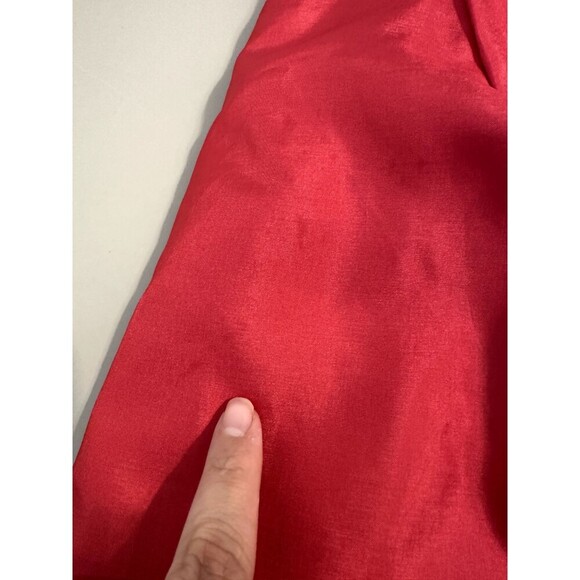 Vintage Lady Shapely Womans Red Pajama Top Size 40 Valentines Romantic Vampire - Picture 4 of 15